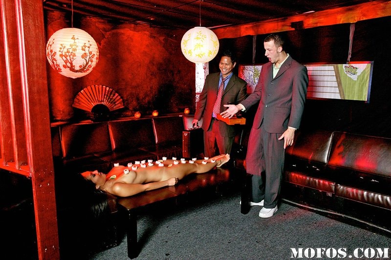 Mofos 'Licking Your Plate Is Customary !!!' starring Asa Akira (Photo 4)