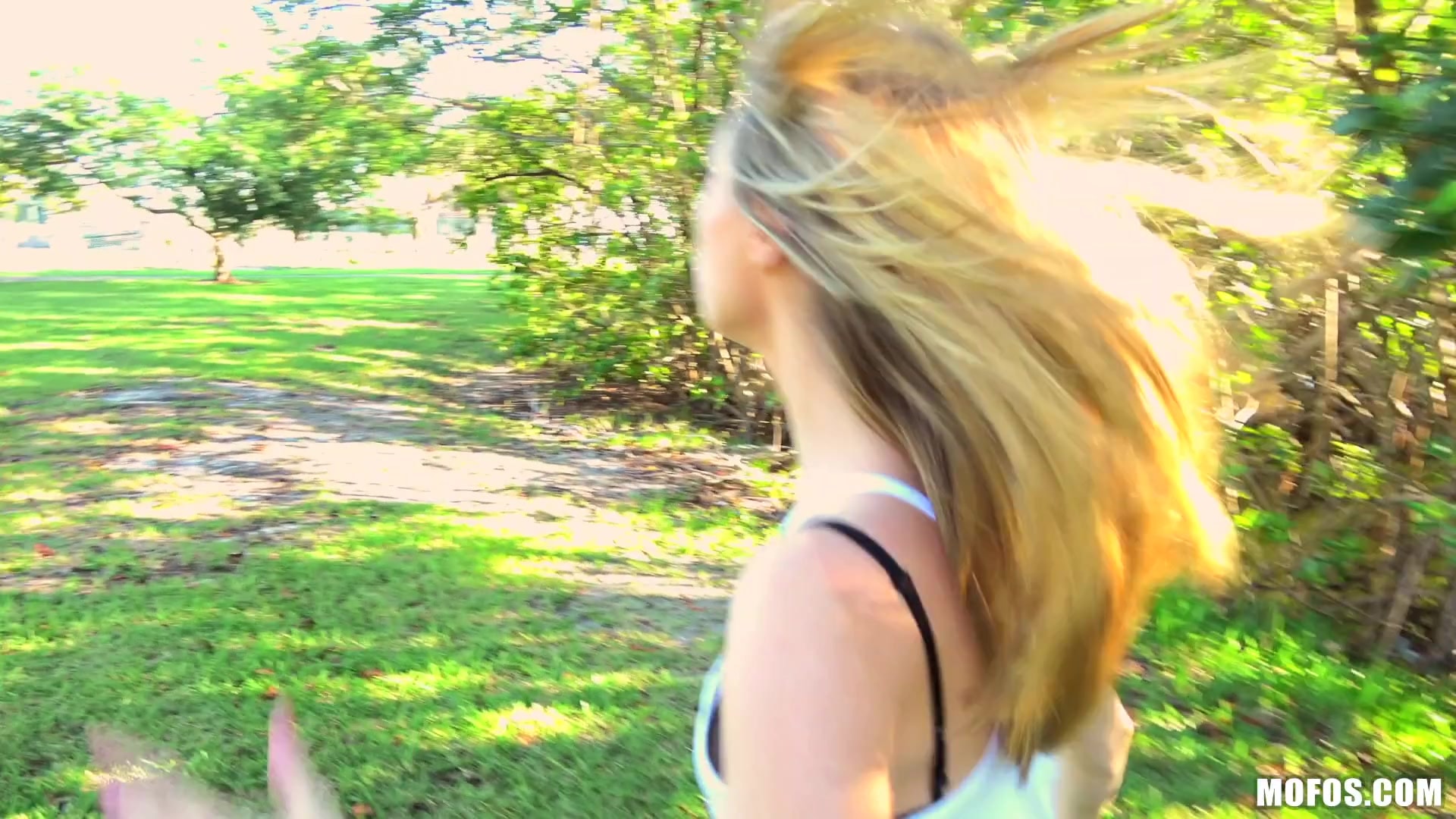 Mofos 'Blonde Rides Dick In Public Park' starring Anya Olsen (Photo 342)