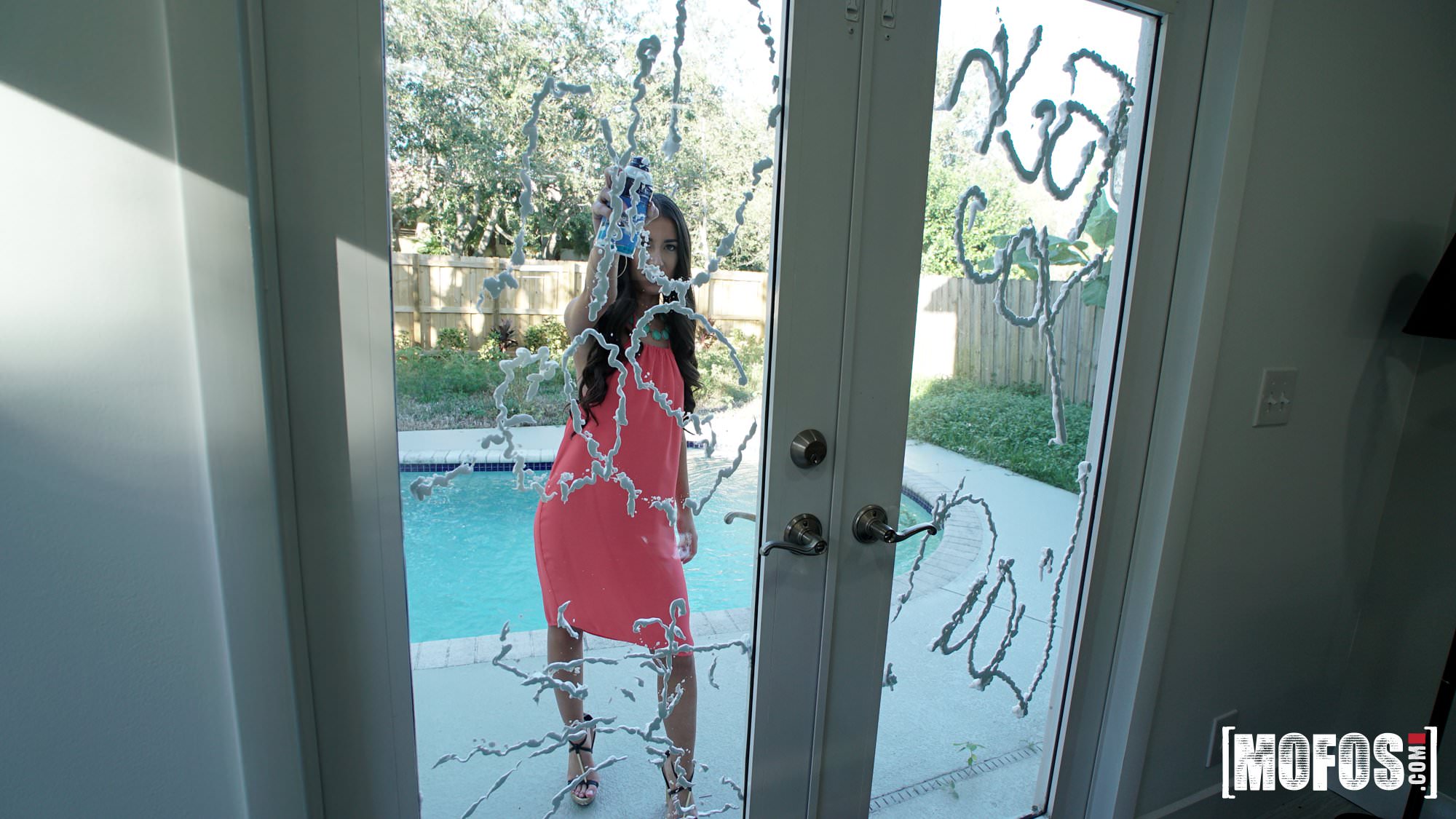 Mofos 'Neighbor's Crazy Ex Revenge Sex' starring Cameron Canela (Photo 14)