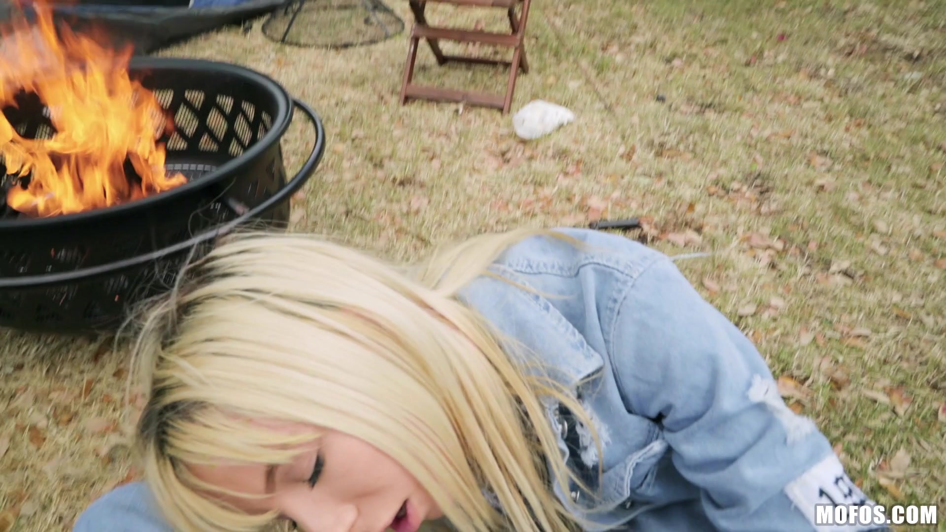 Mofos 'Backyard Camping for Hottie on House Arrest' starring Kenzie Reeves (Photo 117)